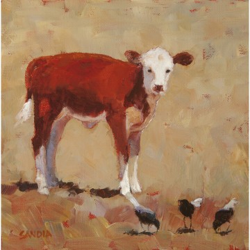 ES15-12 Curious Little One 8x8 oil 1,000 WEB