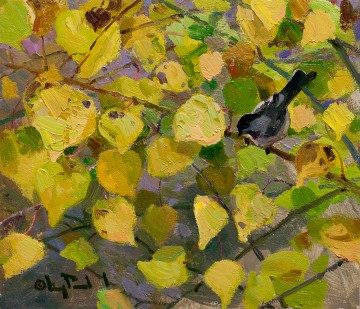 Packard Black Capped Chickadee 12x14 copyWEB