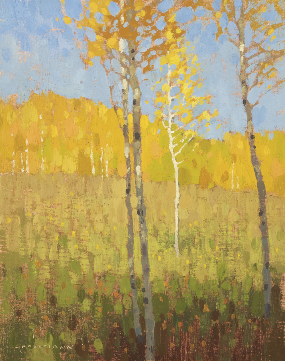 DG16-03 "Dappled Autumn Light" 10"x8" O-LP $990 F WEB