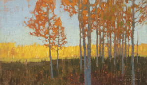 DG16-05 "October Aspen Grove" 7"x12" O-LP $990F WEB