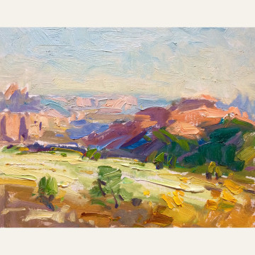 DSL18-14 Kolob Canyon View At Zion 11x14 oil 950 F WEB