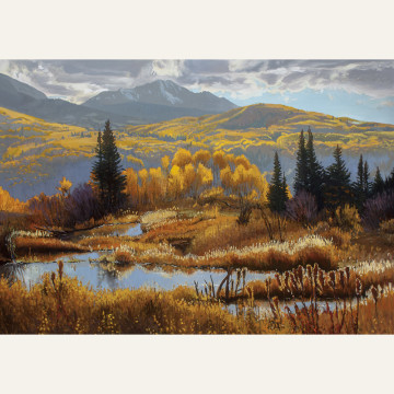 NR18-01 Gold Rush on Kebler Pass 32x46 oil 12,500 F WEB