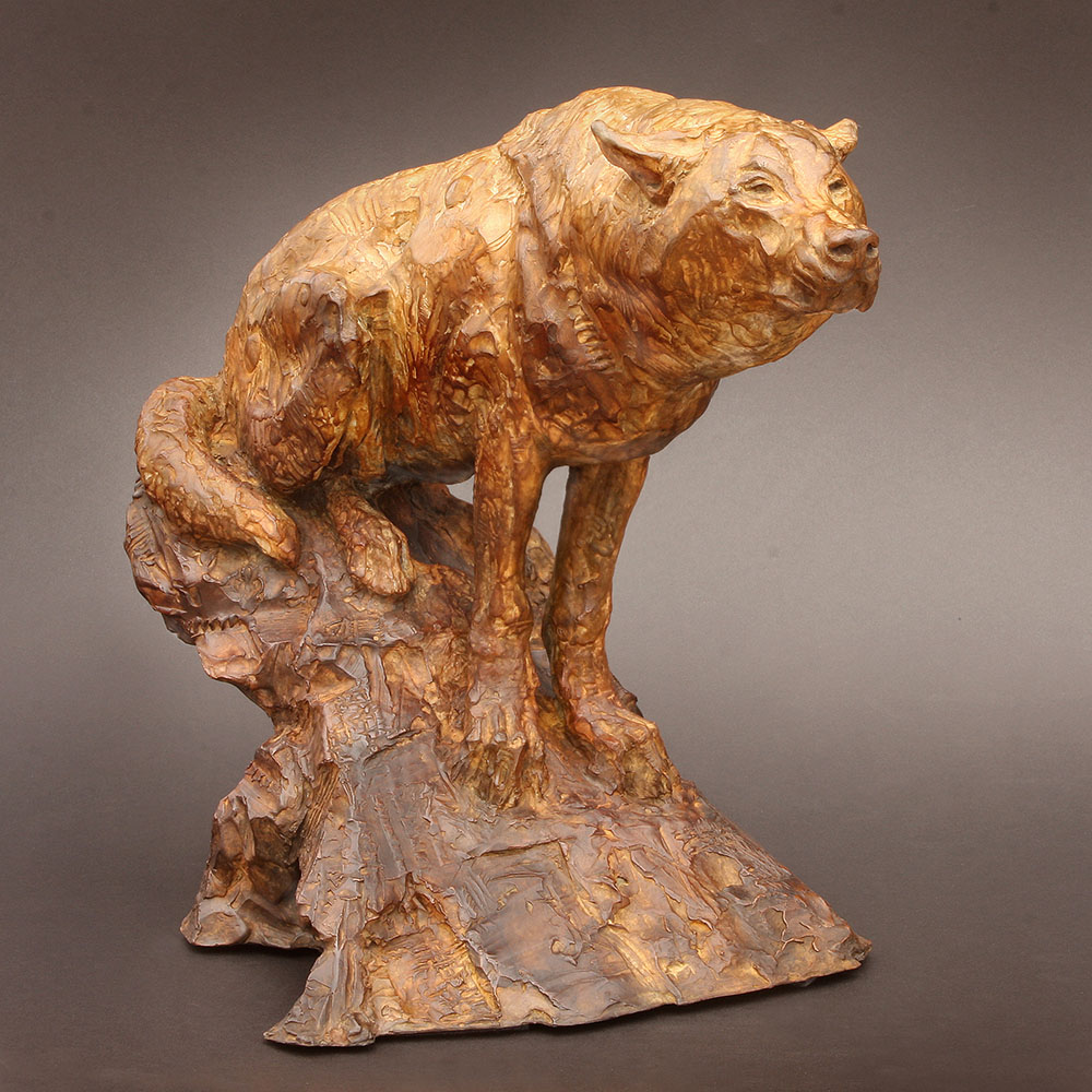 GBU18-13 Patience is a Virtue 22:22 17.5x10.75x13.75 bronze 4000 WEB