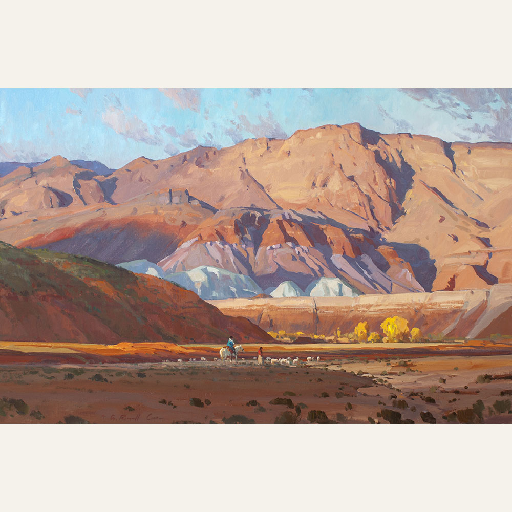 RC19-13 Navajo Wash 24x36 oil 13,000 F WEB SOLD