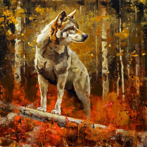 JRM20-04 Autumn Wolf 20x20 oil 3000 F WEB