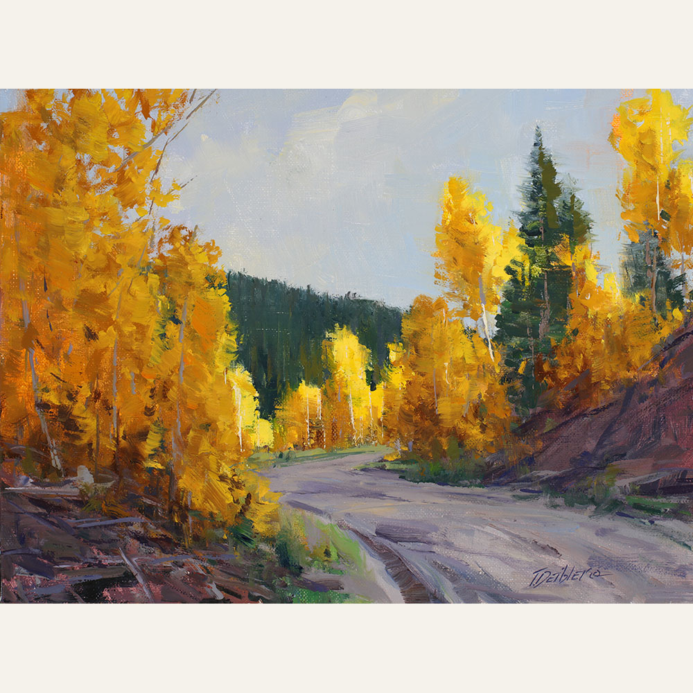 TD19-03 Golden Road 9x12 oil 950 F WEB