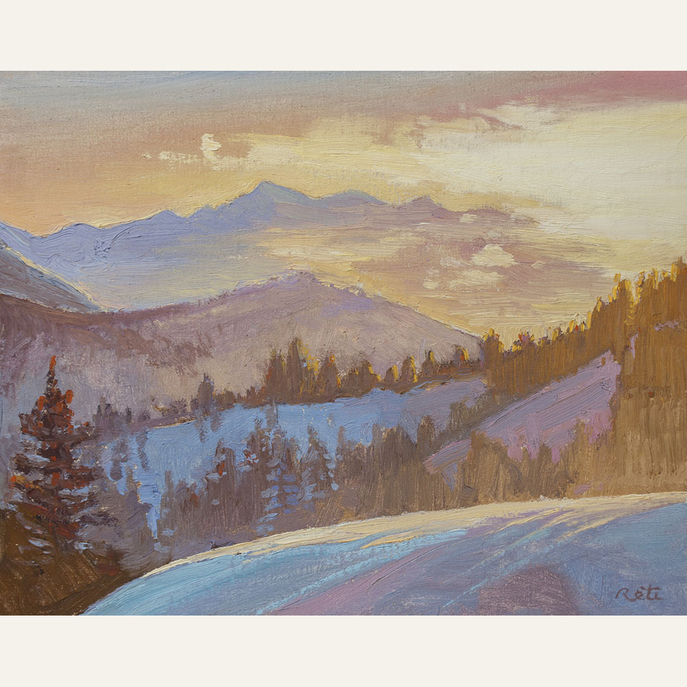 07 Winter Sunset 8x10