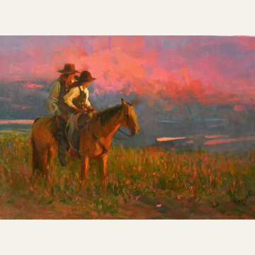 BC21-05 Soakin Up Sunset 16X24 oil 3650 F WEB