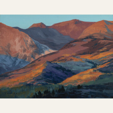 LW21-14 Ruby Range Sunset 6x8 oil 450 F WEB