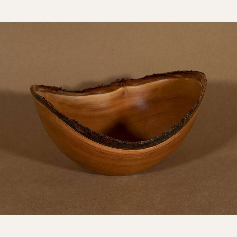 BF16-12 Natural Top Bowl 8x6.5 woodturning 325 WEB