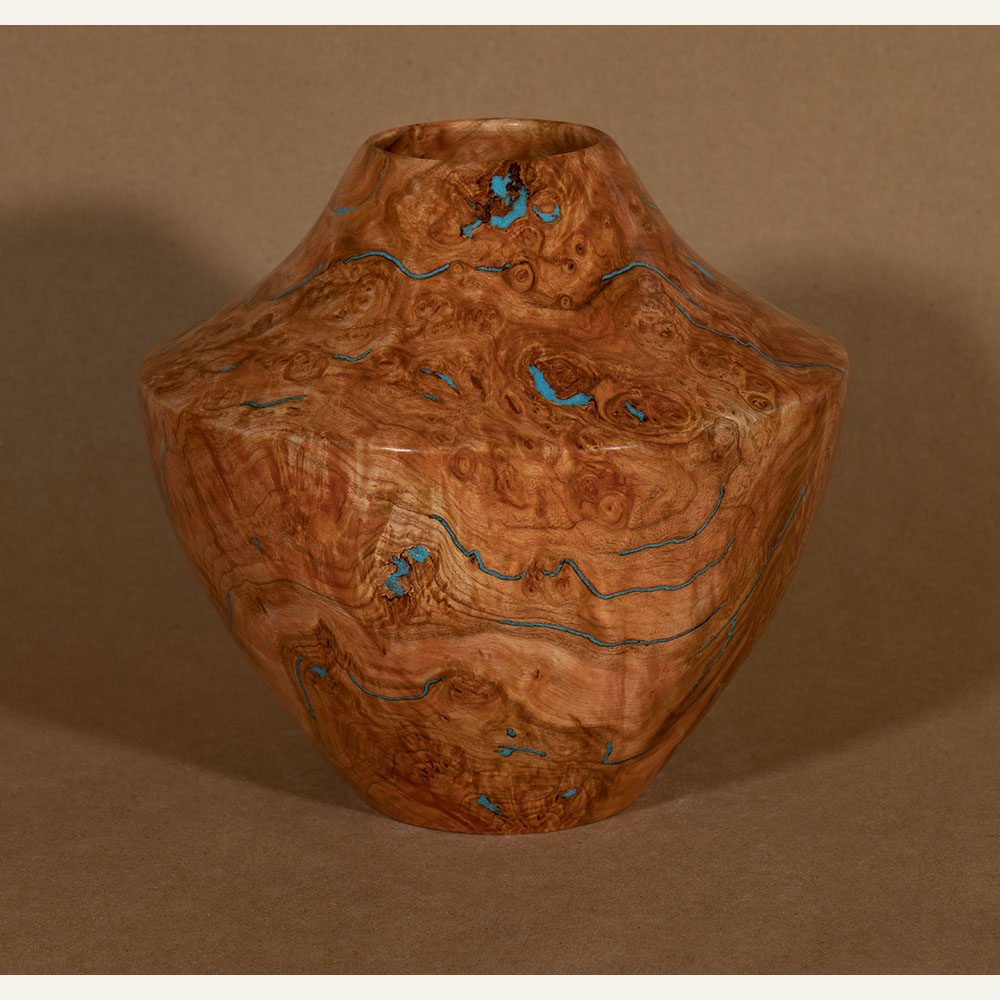 BF21-01 Aspen Burl and Turquoise T0215 7x7 865 WEBII