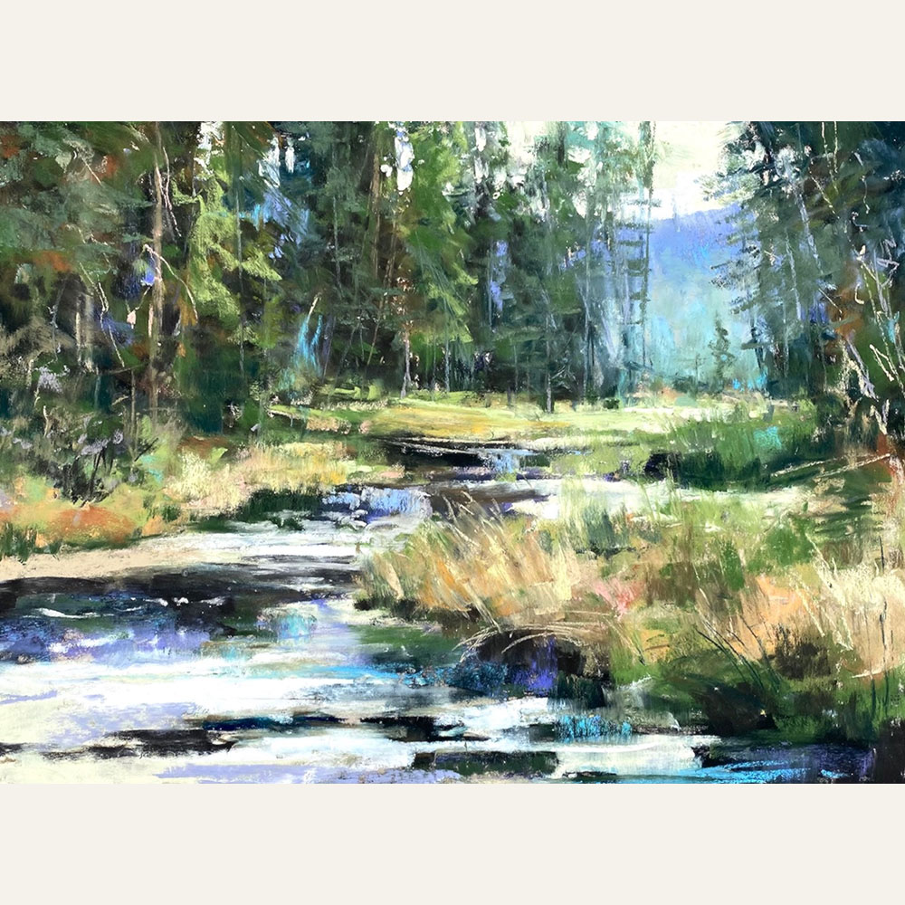 CT23-14 Summer Creek 9x12 pastel 1200 F WEB