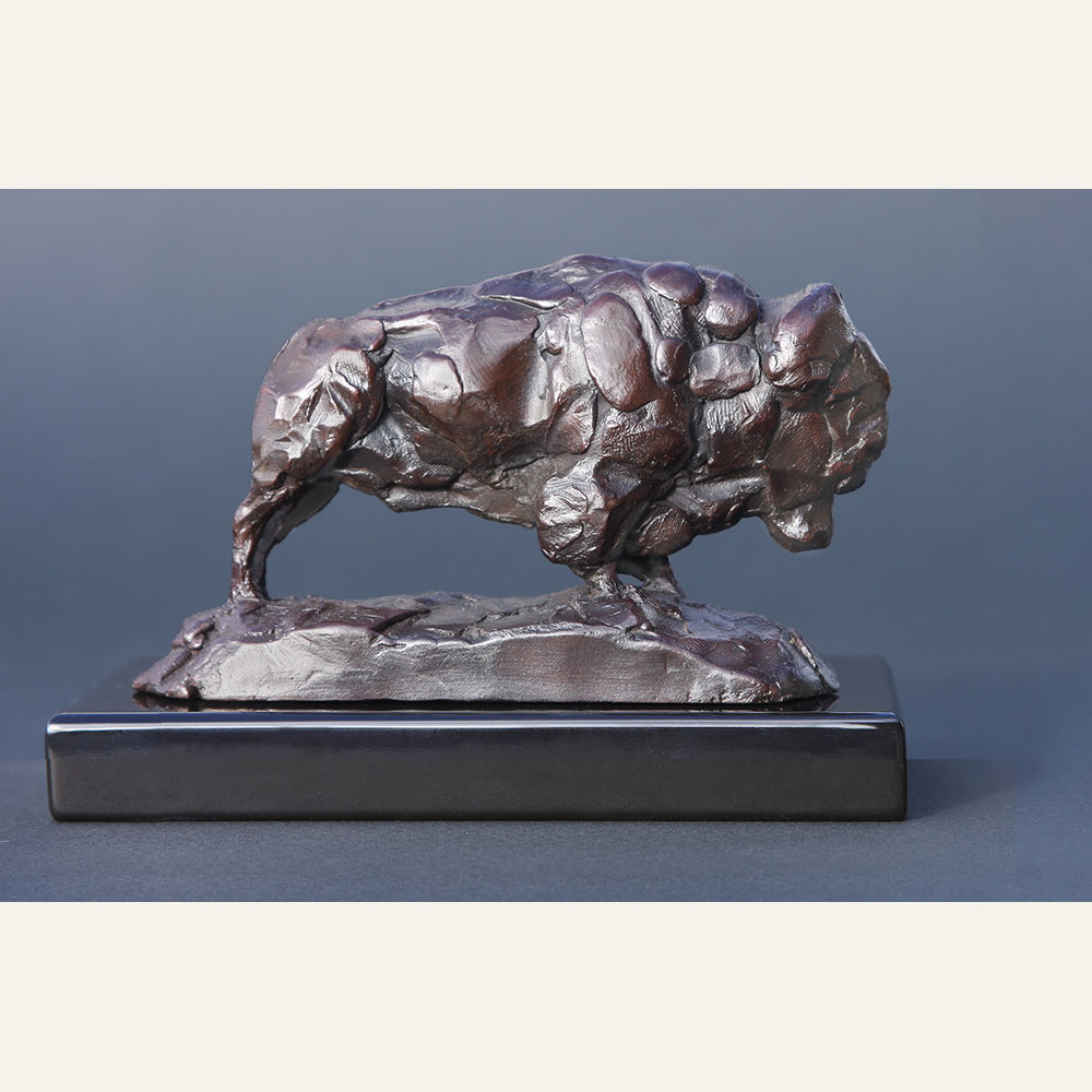 GBU23-10 Contemplating the Millions 4.75L x 1.25W x 2.75H bronze 550 WEB