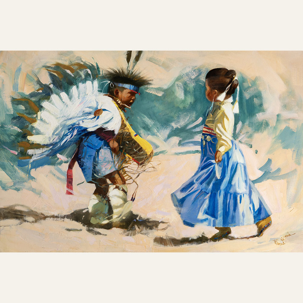 BC24-05 Pow Wow Dancers 20x30 oil 6600 F WEB