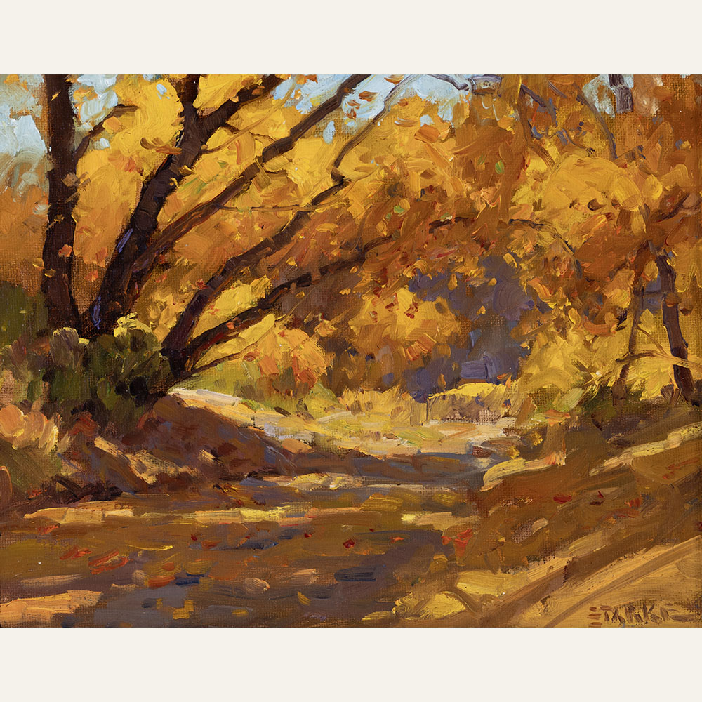 PST24-01 Cottonwood Creekside 8x10 oil 1,800 F WEB