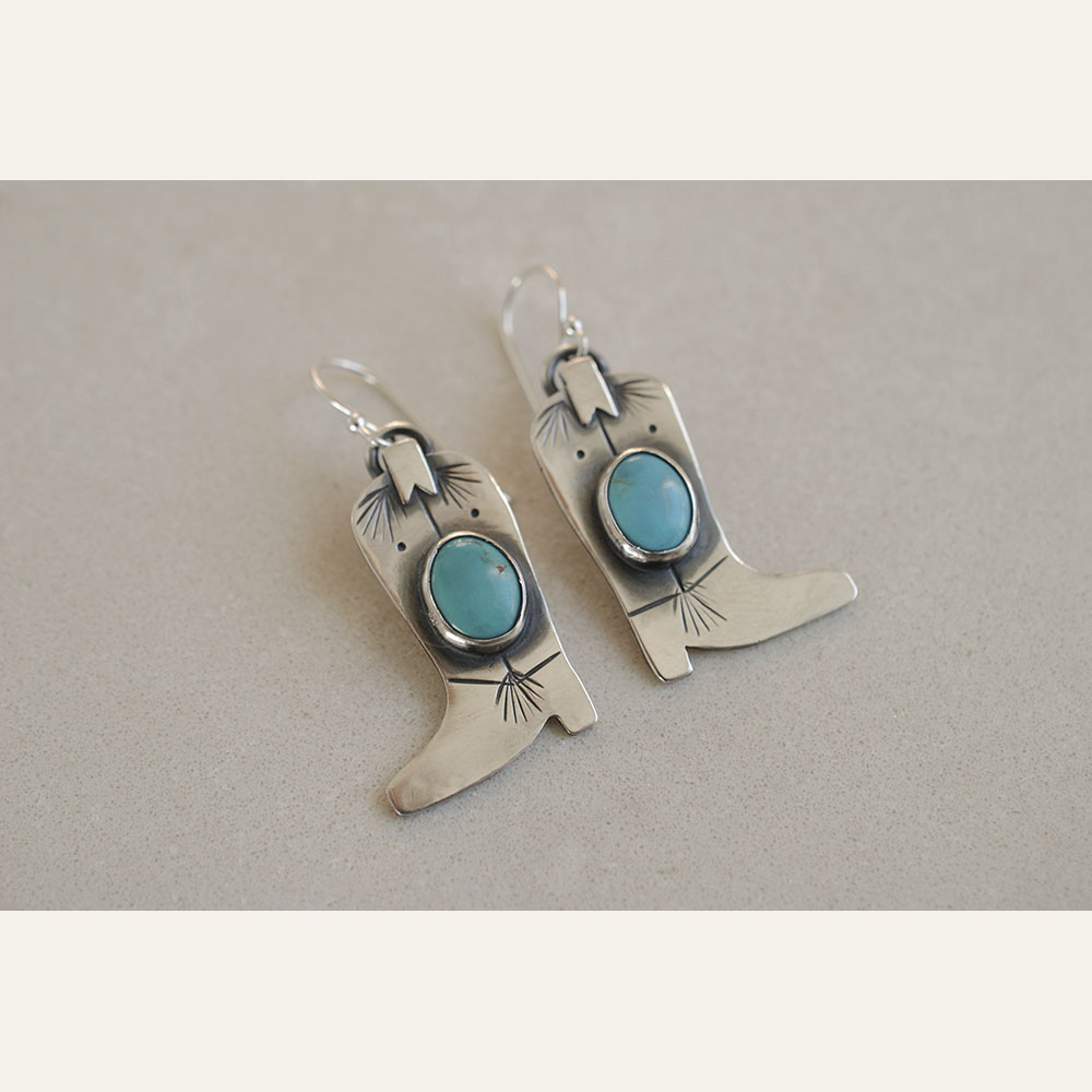 GM24-06 Cowboy Boot Earrings 350 WEB